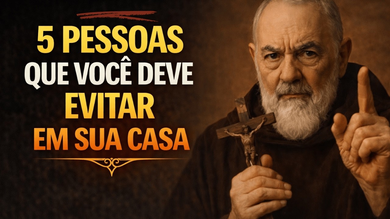 PADRE PIO ALERTA: CUIDADO COM QUEM ENTRA EM SUA CASA