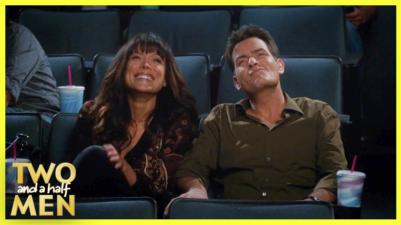 Charlie Takes a Cougar to the Movies | Two and a Half Men