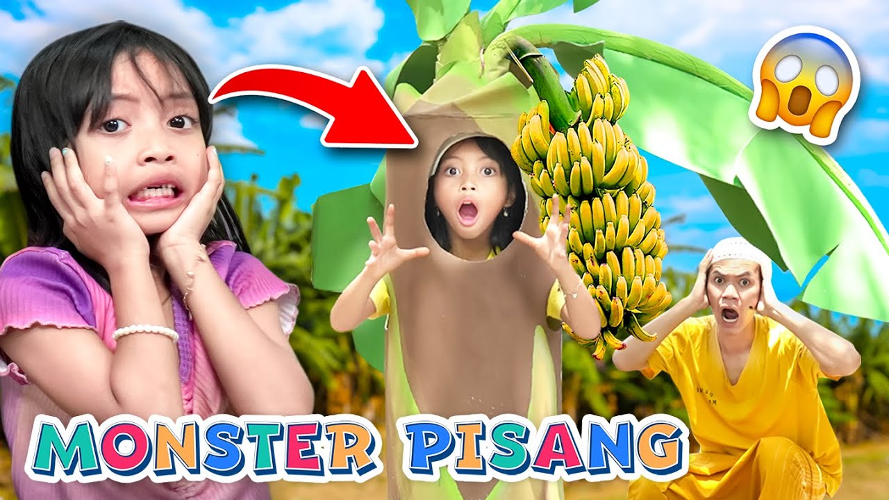 LEIKA JADI MONSTER POHON PISANG AKIBAT NGIKUTIN TOMPEL MENCURI PISANG 😭😭