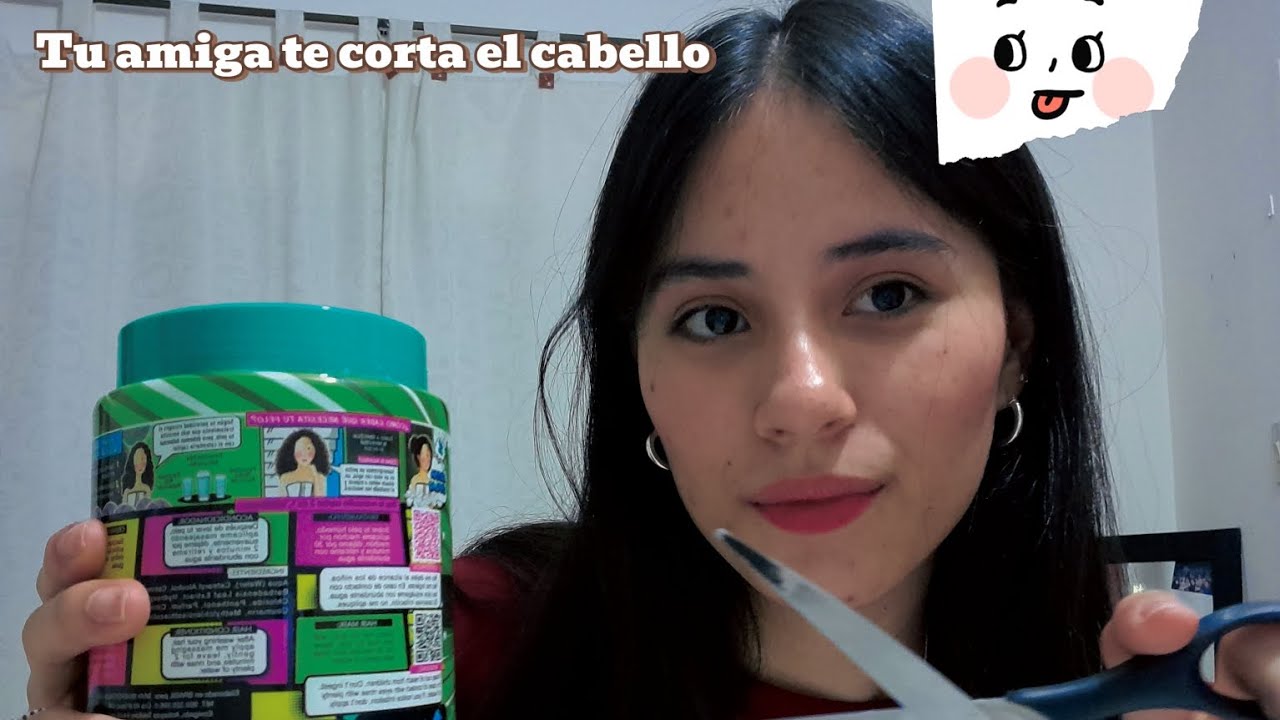Asmr~Cuidado capilar y Corte de Cabello