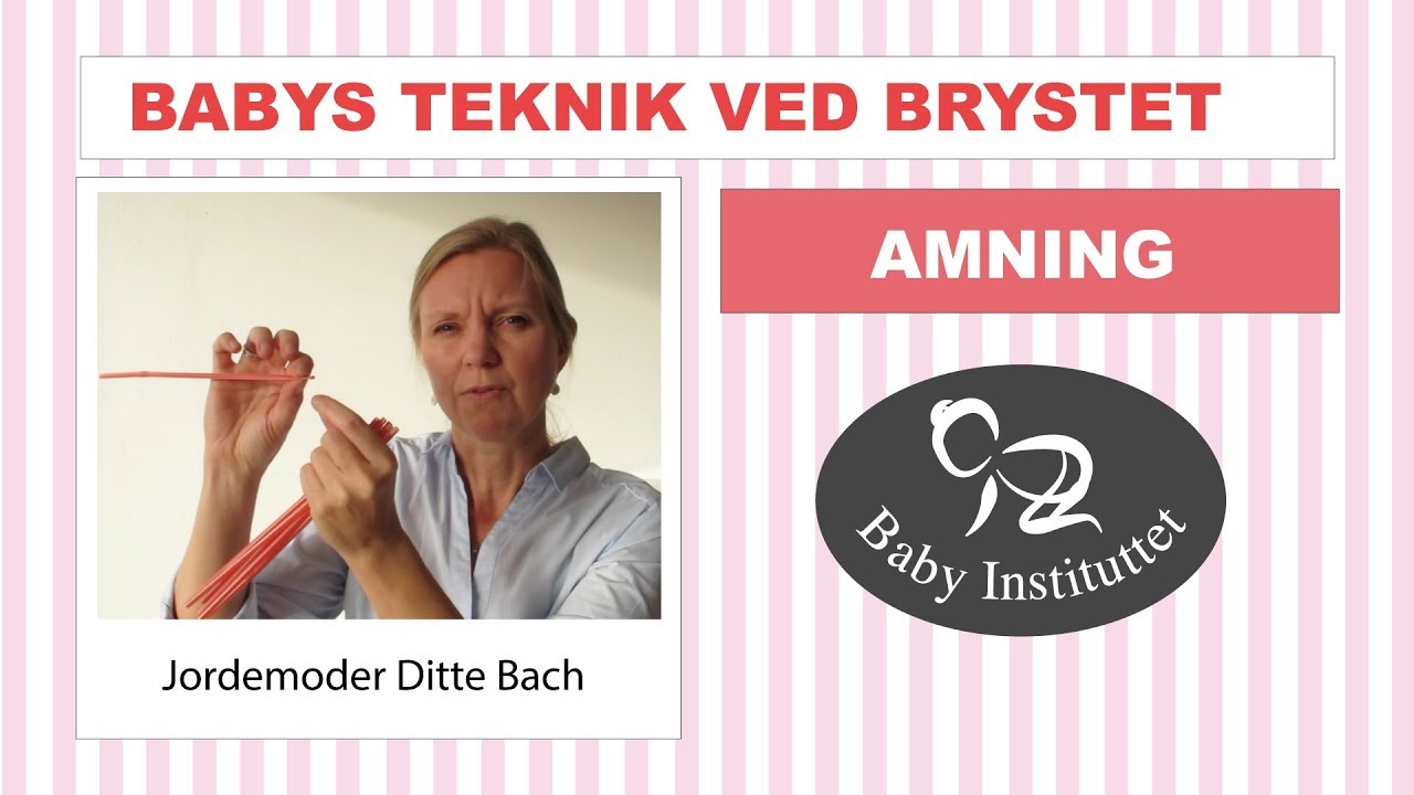 Baby teknik ved brystet