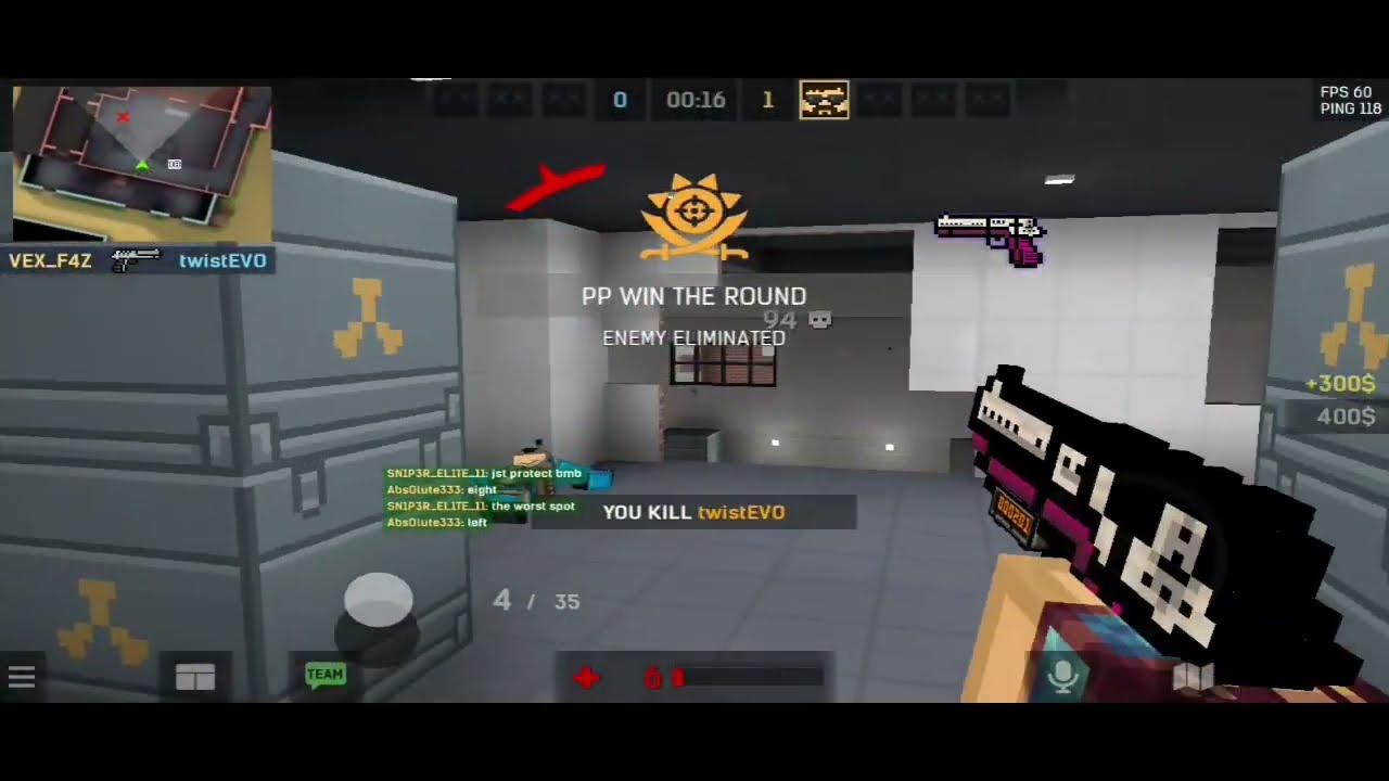 VEX VS EVO | BLOCKPOST MOBILE | CLAN WAR