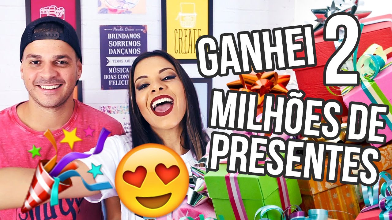 GANHEI 2 MILHÕES DE PRESENTES