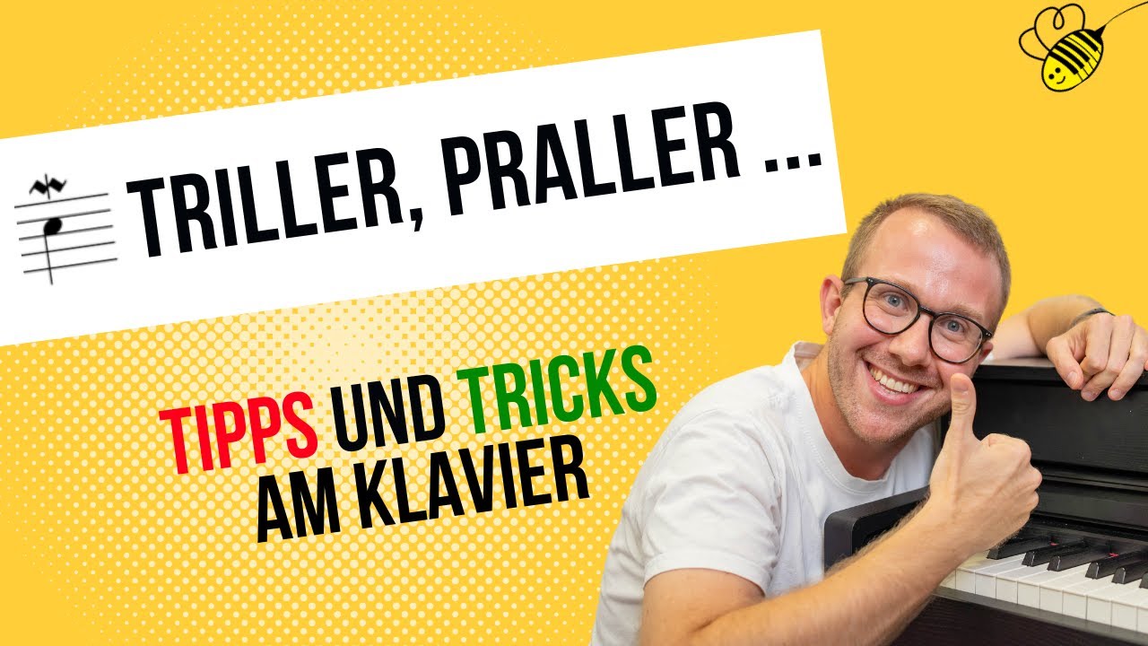 Verzierungen am Klavier - So spielst und übst Du sie ... #klavierspielen