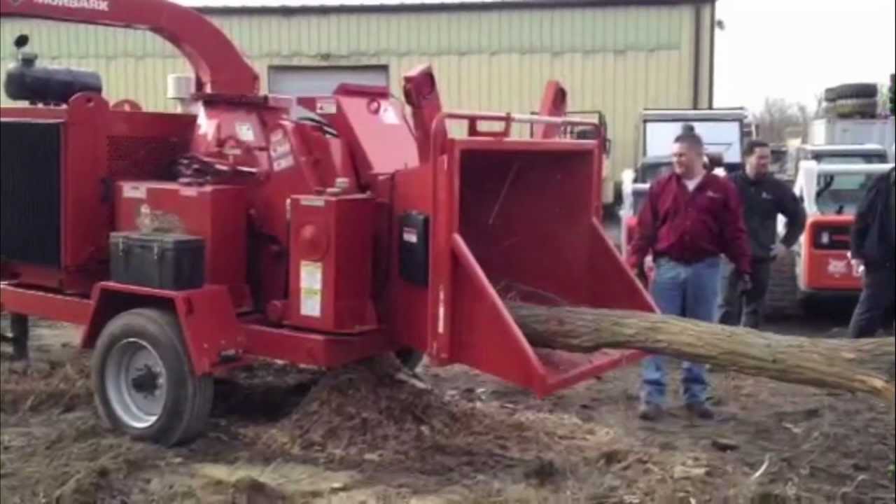 Morbark M15R Wood Chipper Walk-around and Demo