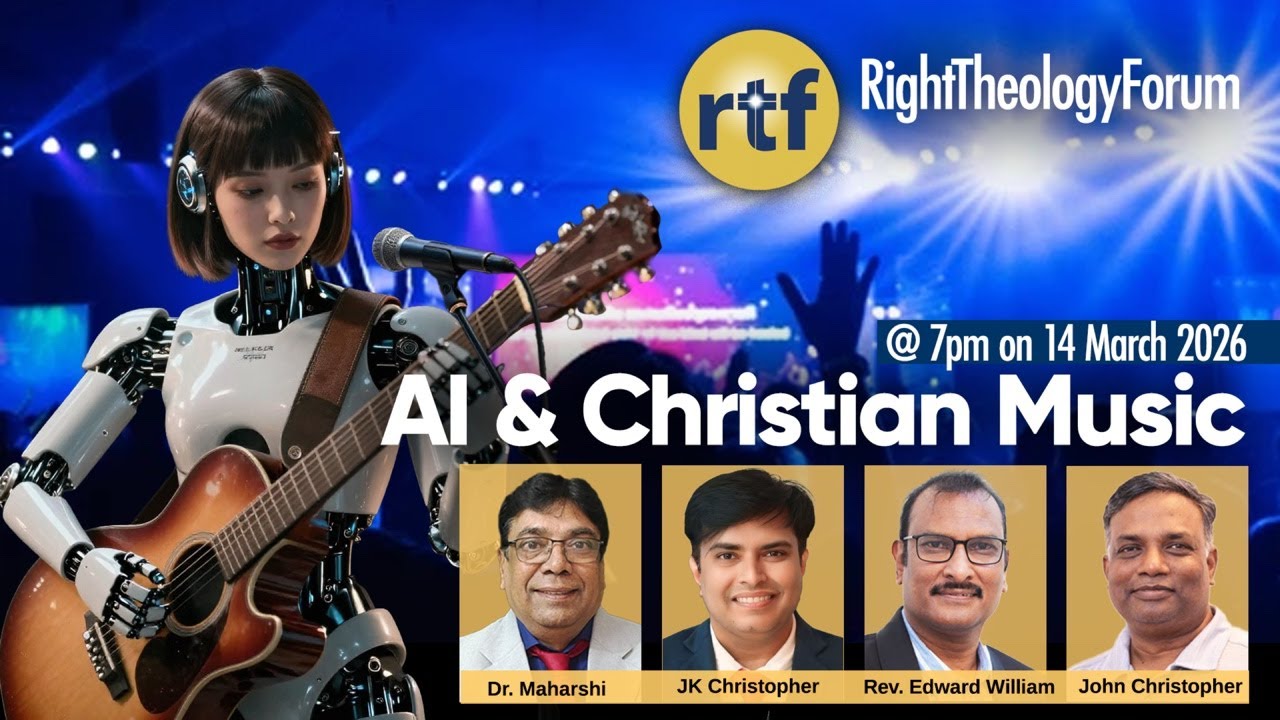 AI & Christian Music | 'Black or White?' | Dr. Maharshi, JK Christopher, Rev. Edward William