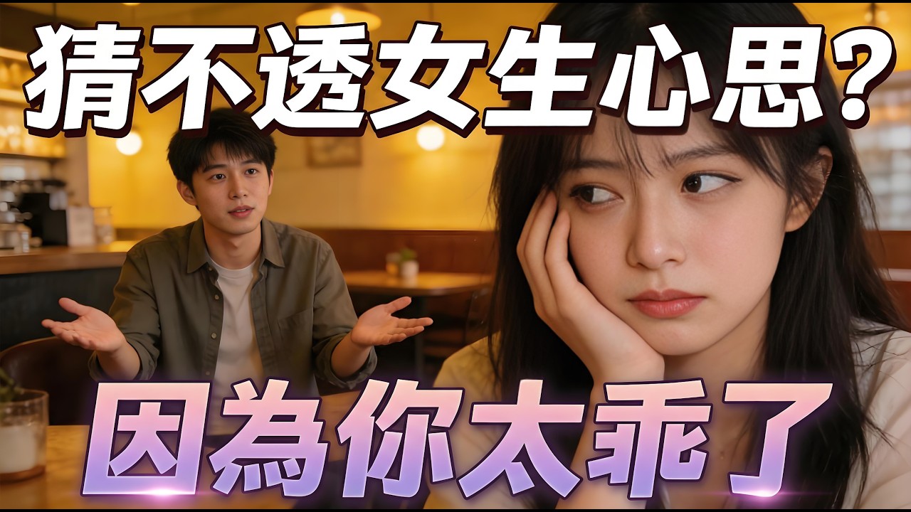 女生心思「猜不透」😵？都是《太乖》惹的禍！！