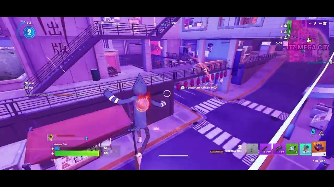 The Regular Show in Fortnite Blitz