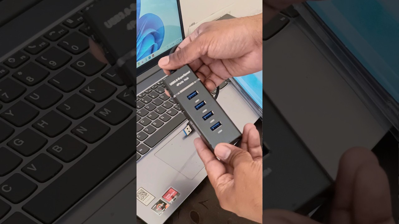 Terabyte - 4 Port USB HUB 3.0 UNBOXING #shorts #short #usbhub