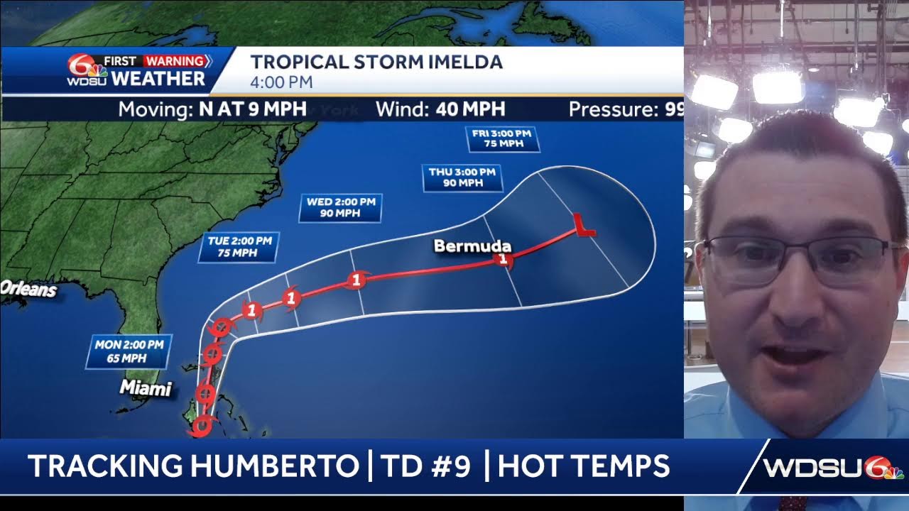 LIVE: Sunday Evening Tropical Update