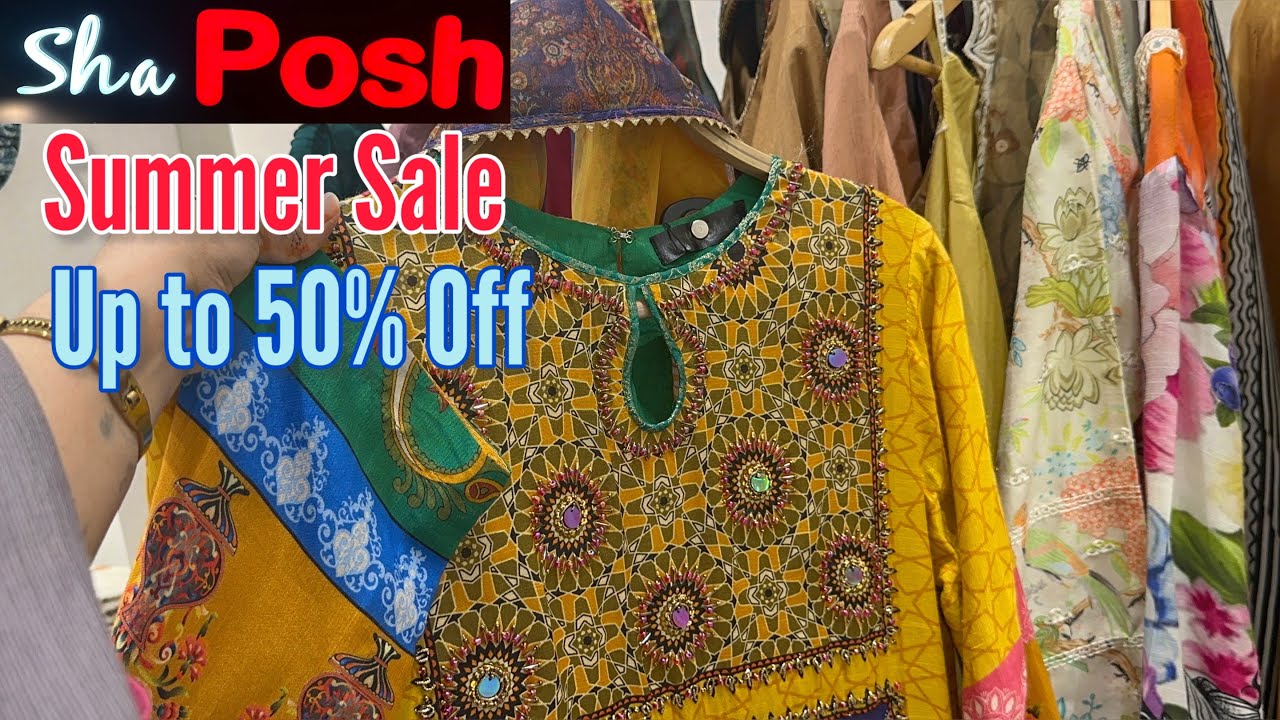 Sha posh Summer Sale Up To 50% Off | Sha Posh Sale 2026 ❤️
