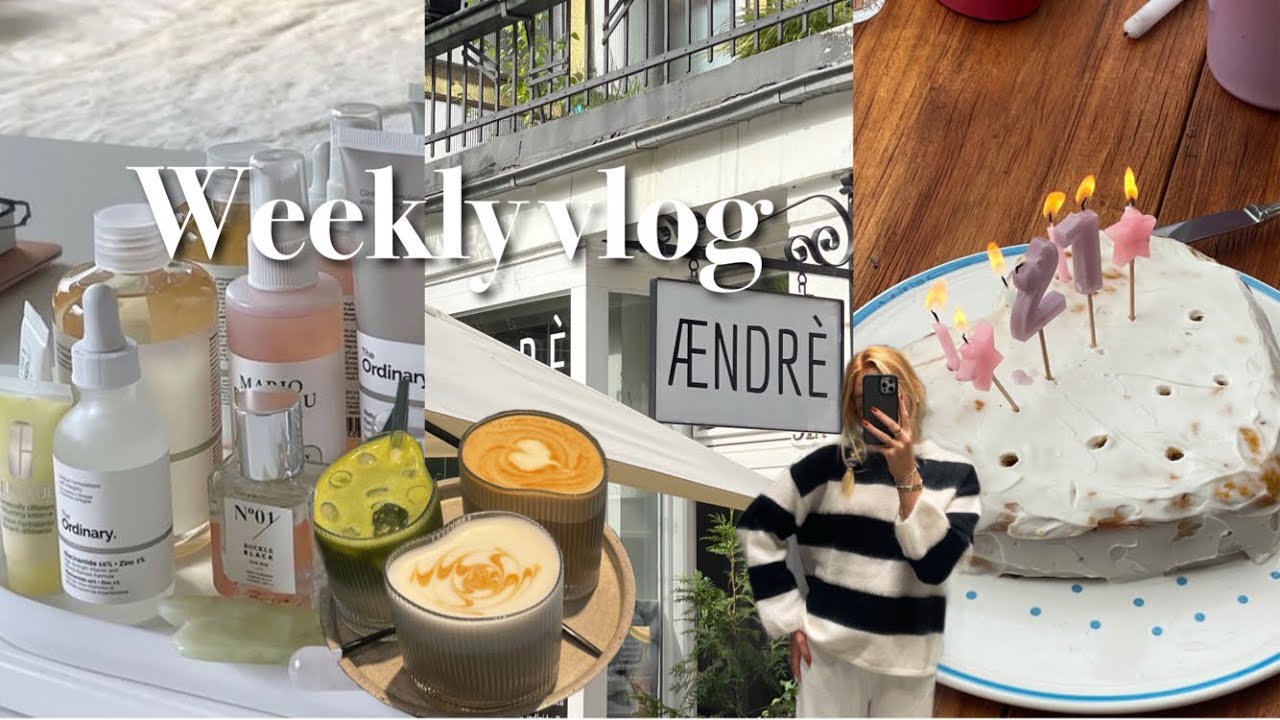 weekly vlog august 2023 / 21st Birthday, Hamburg weekend, selfcare talks
