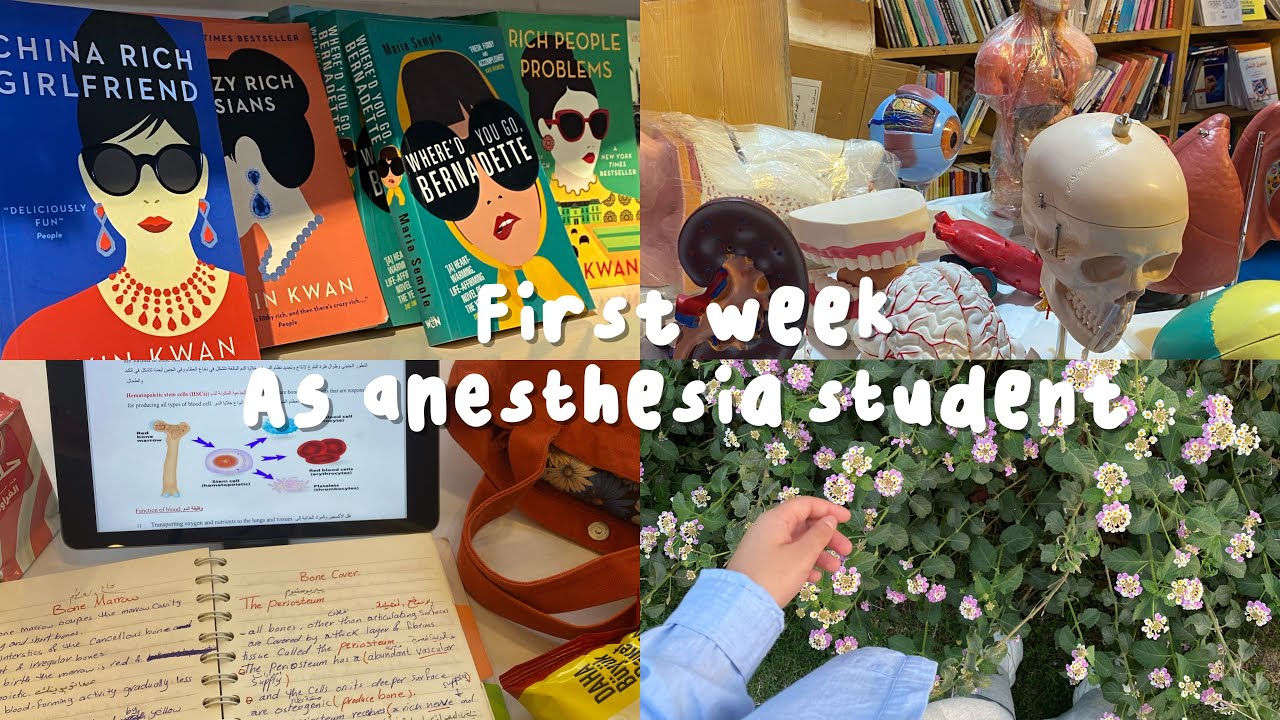 اسبوع في حياة طالبة تخدير مرحلة ثالثة | تقنيات التخدير