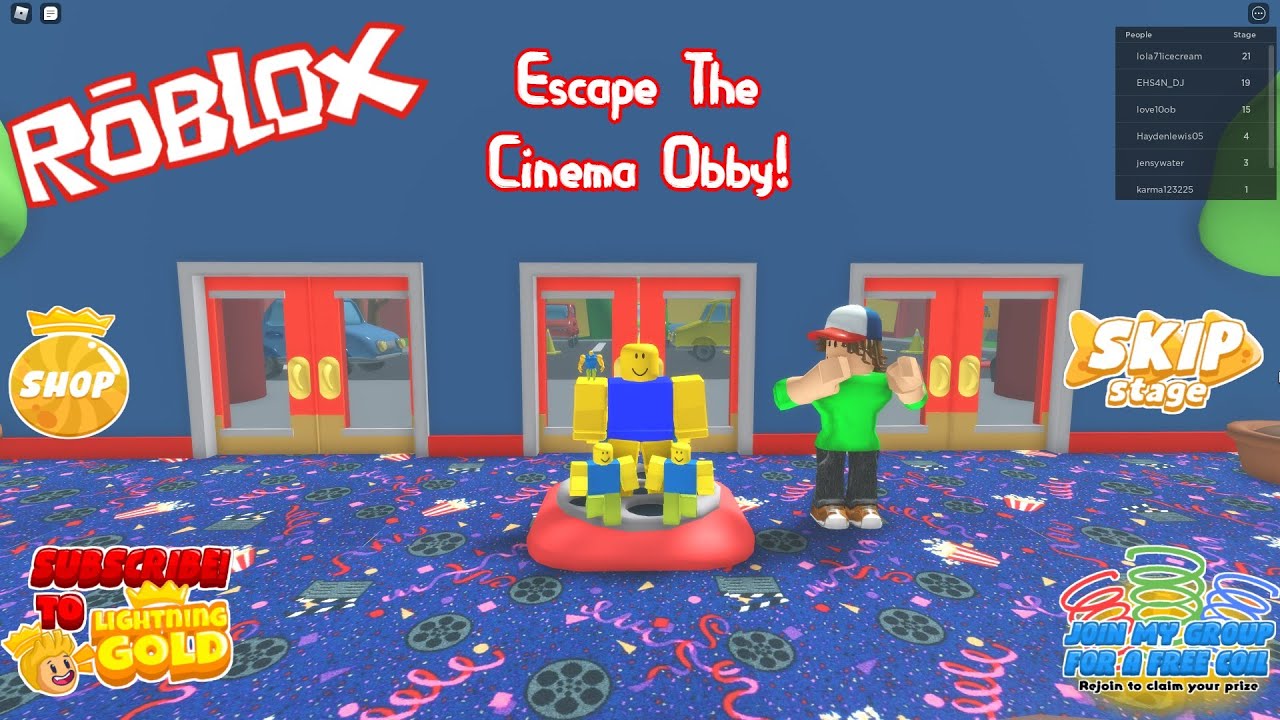 Roblox-Escape The Cinema Obby