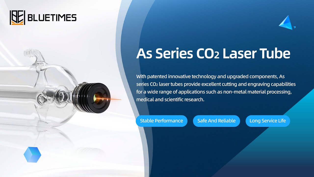 Introducing a highly acclaimed laser core component - AS series laser tube