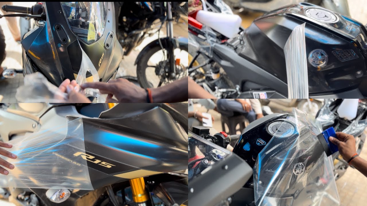 Yamaha R15 V4 3 Layer Matte Lamination-PPF | Yamaha R15V4 Modifications