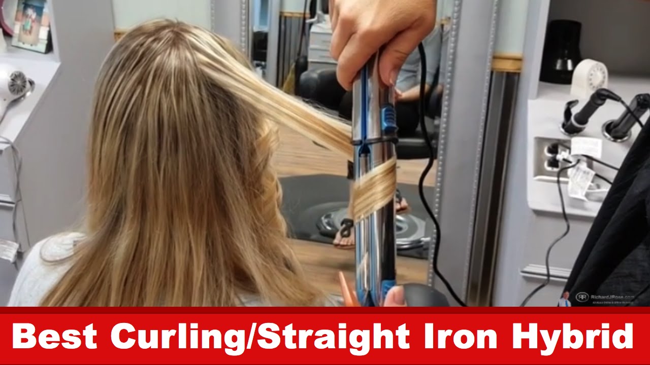 Babylisspro Nano Titanium Prima3000 Stainless Steel Straightening Iron Demo ver 2