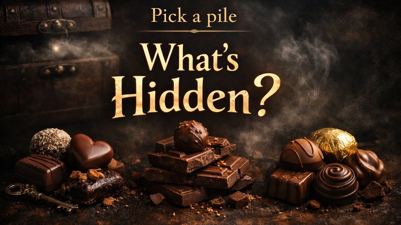What’s hidden? Pick a pile