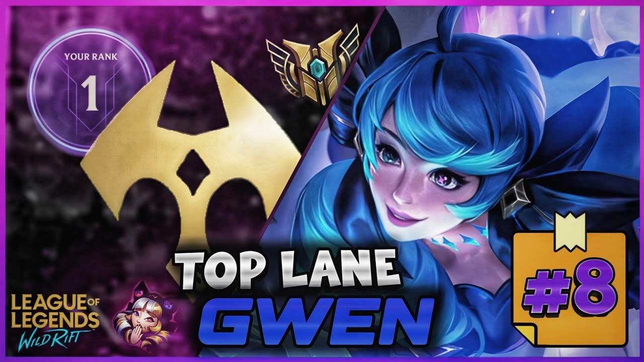 Top Lane Gwen GamePlay (#8) -^🩸✂️^- | WİLDRİFT S14