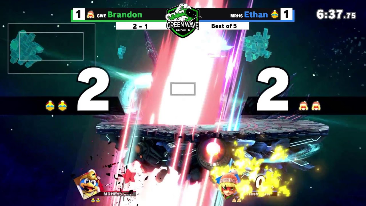 PlayVS Spring 2026 - Super Smash Bros. - Green Wave Esports vs May River High School