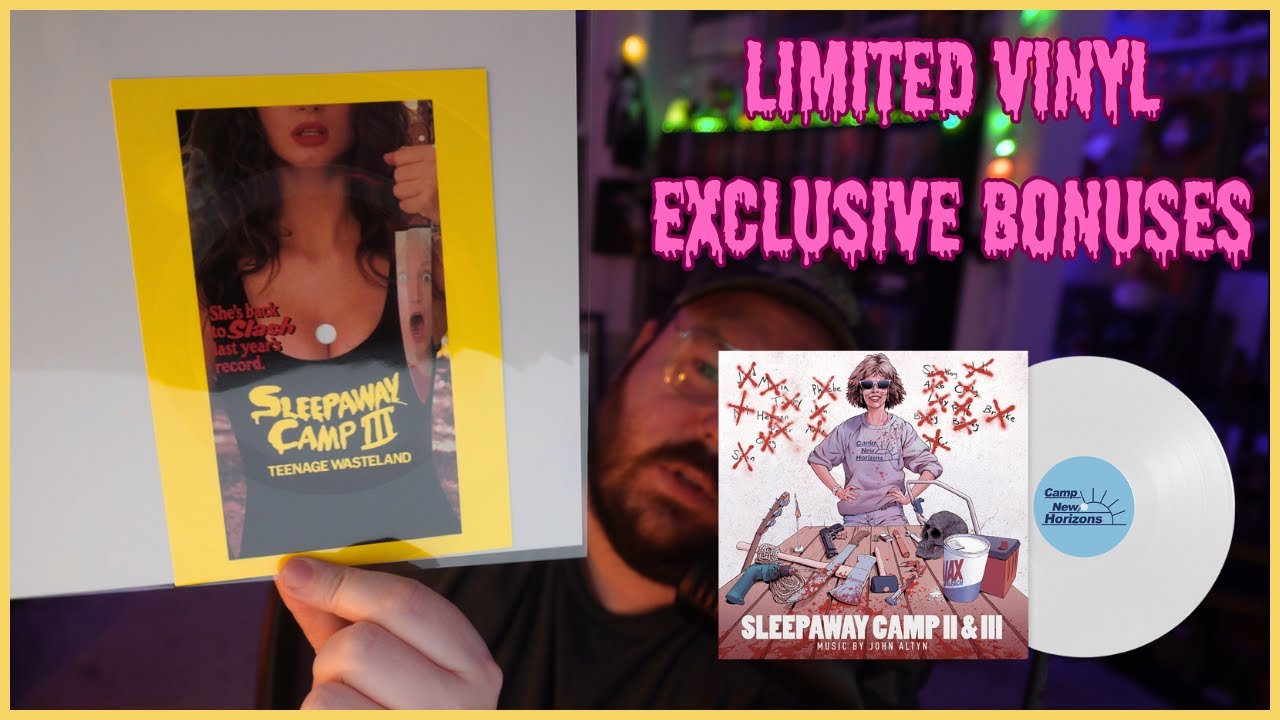 Opening a Record With a Hidden Surprise! | Sleepaway Camp 2 & 3