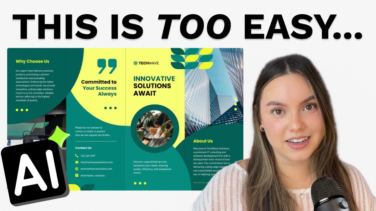 Turn a Prompt into a Pro-Level Brochure Design