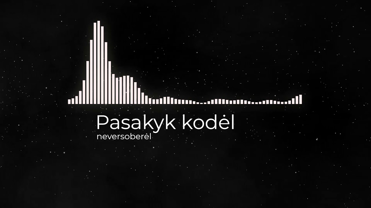 neversober - Pasakyk Kodėl