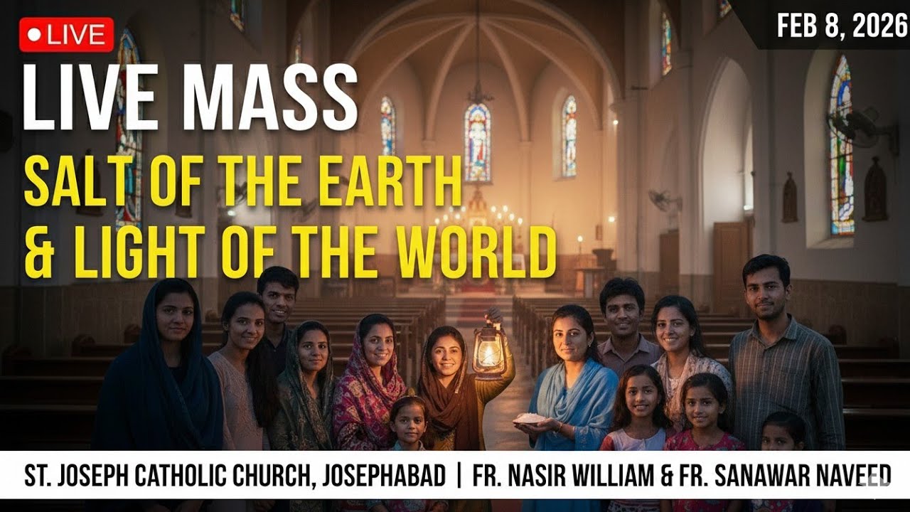 Holy Mass LIVE: 5th Sunday in Ordinary Time | Feb 8, 2026 | St. Joseph Church