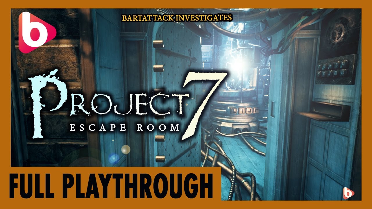 PROJECT 7: ESCAPE ROOM | Full Walkthrough | Let's solve this mansion's mysteries...
