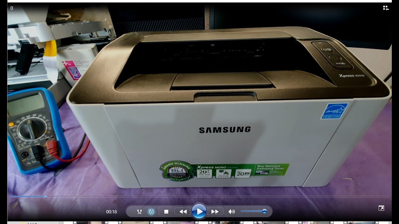 Conserto rápido impressora Samsung  M2020