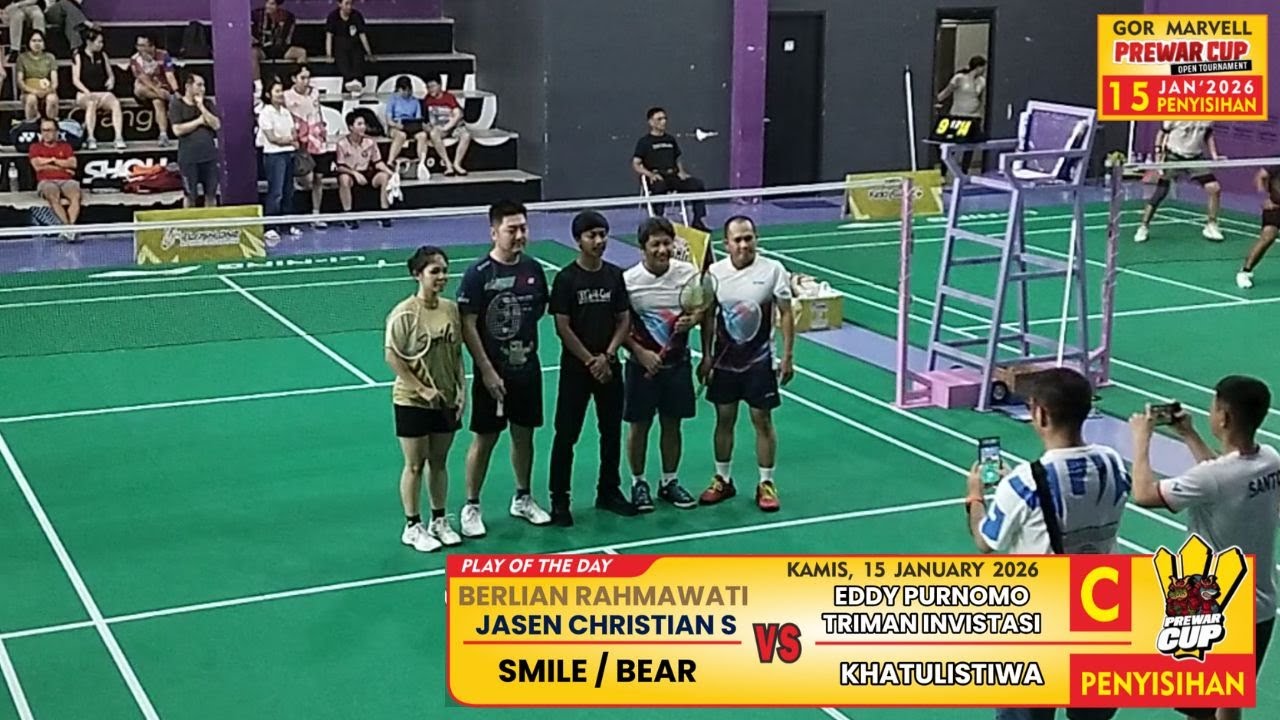 PREWAR CUP 2026 CLASS  C | BERLIAN + JASEN (SMILE/BEAR) VS EDDY PURNOMO + TRIMAN (KHATULISTIWA)