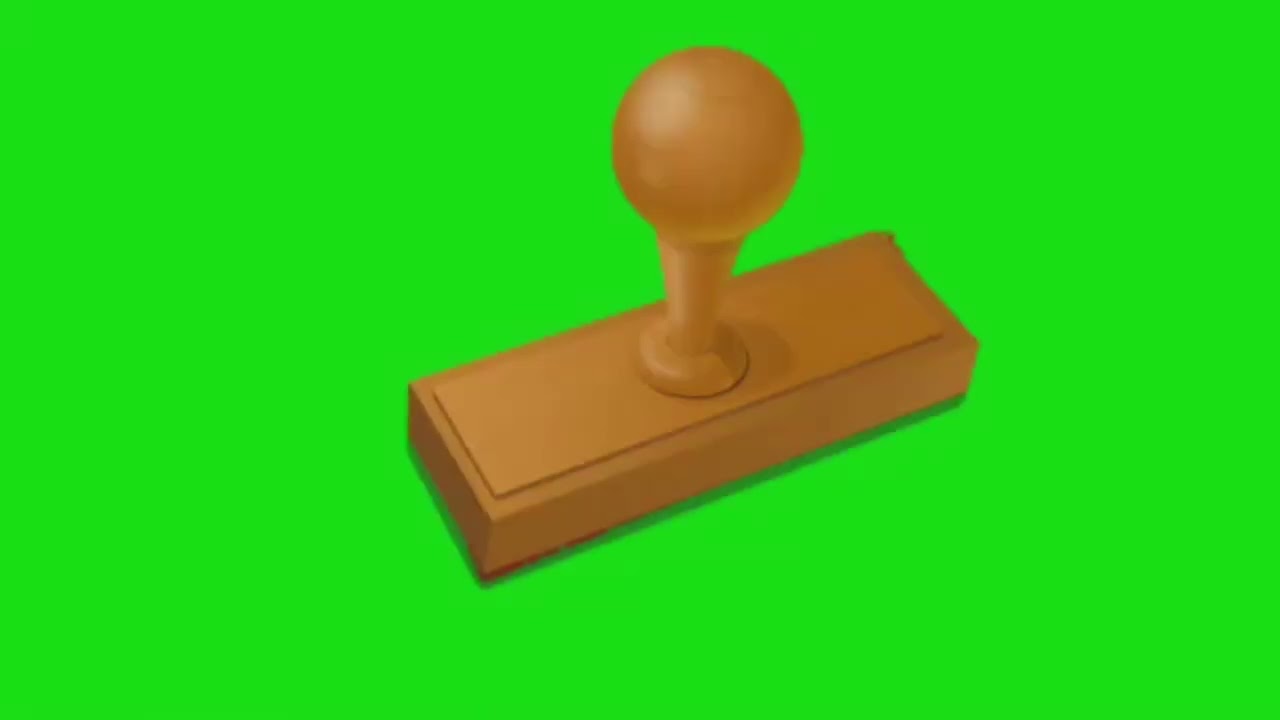Green screen stamp video effect - SoldOut - Block - Rejected - TimeOut