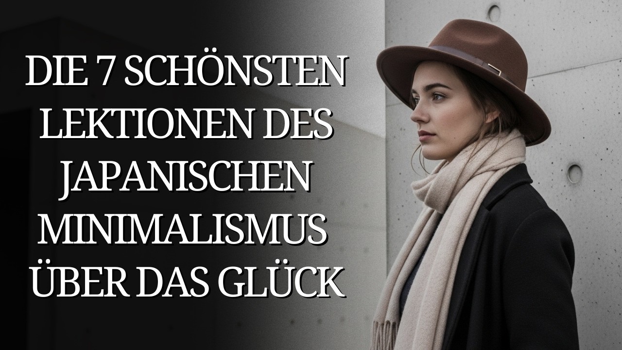 Die 7 schönsten Lektionen des japanischen Minimalismus über das Glück