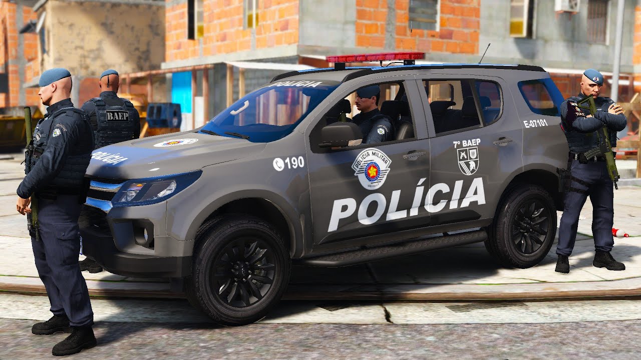 BAEP OCORR&Ecirc;NCIA COM DISPAROS - ROUBO em ANDAMENTO PMESP | GTA 5 POLICIAL