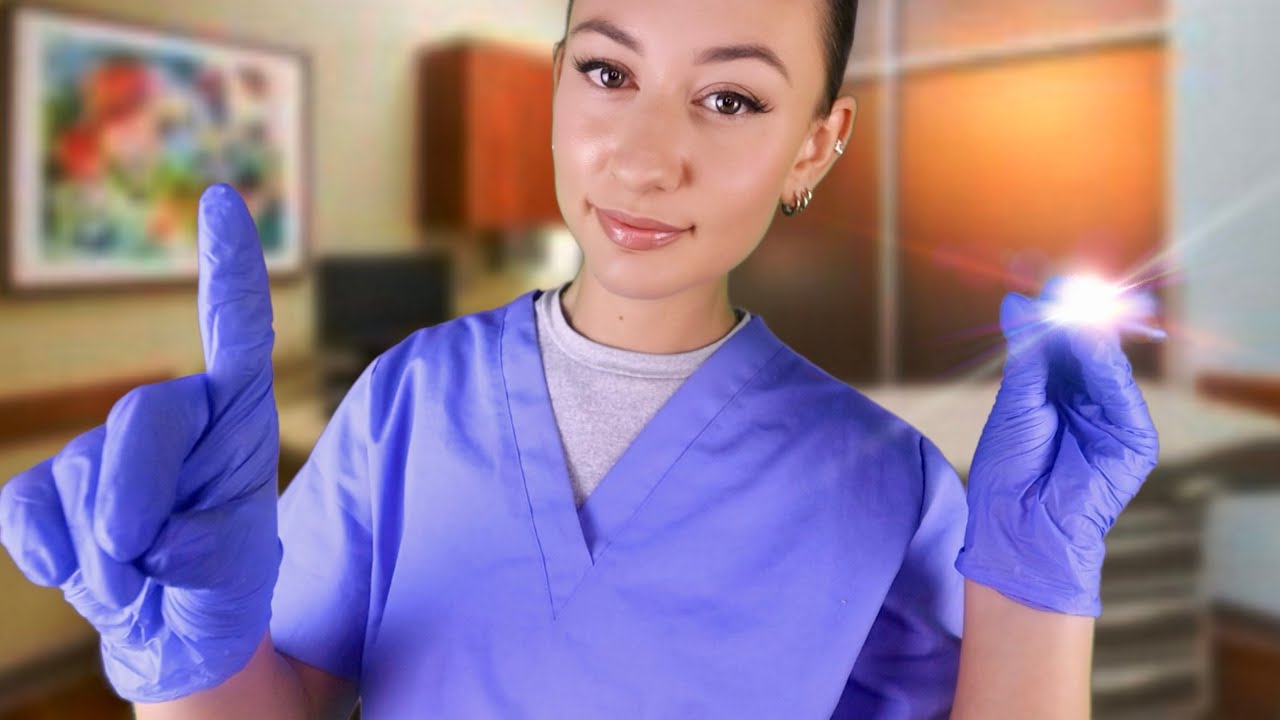 ASMR Most RELAXING Cranial Nerve Exam Roleplay 😴 Follow My Instructions & Personal Attention