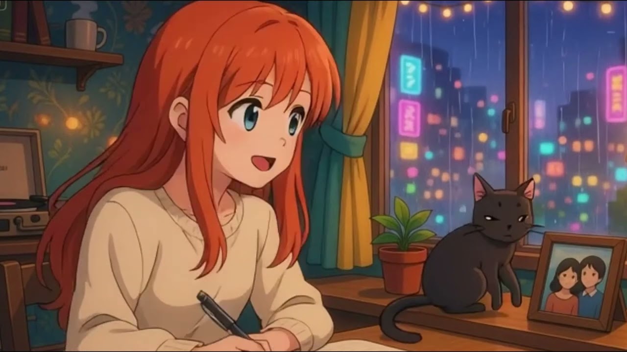 Your Escape into Chill Lofi Vibes 🎶 Step into the world of Lusi Girl