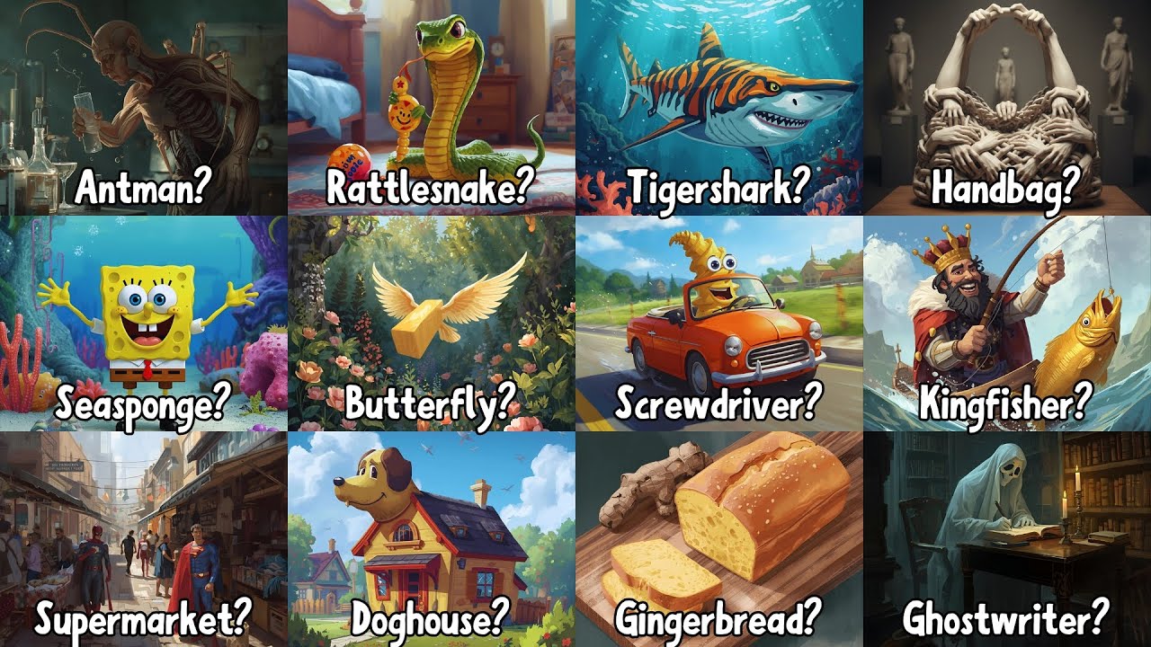 100+ Top Literal vs Real Meaning of English Compound Words Compilation🔥