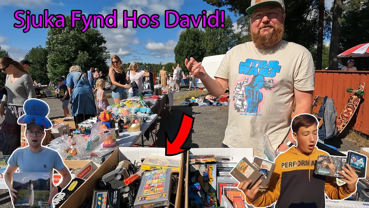 Sjuka Fynd Hos David På Loppis! | Deal Divers