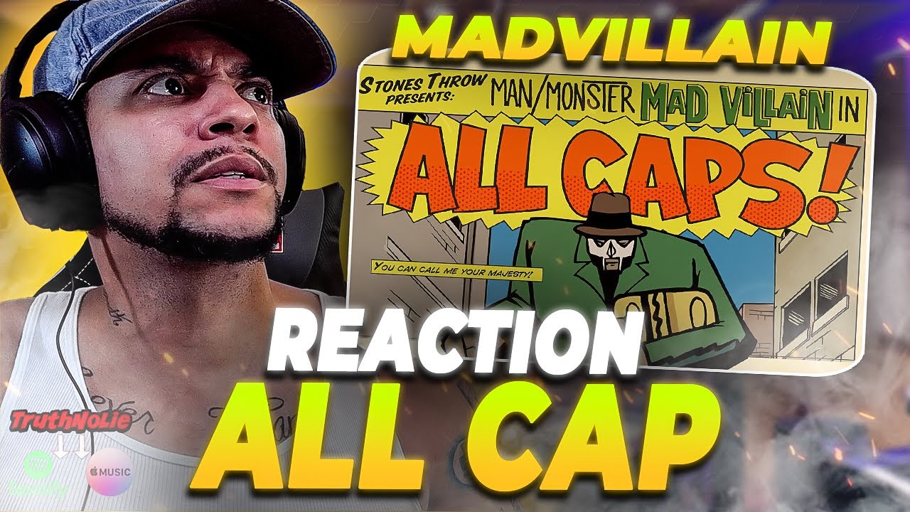 YOO… EVERYTHING DOPE!!! Madvillain - All Caps (LIVE REACTION) *Flashback Friday*