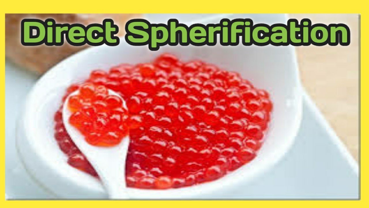 demonstration direct spherification | easy molecular gastronomy | chili spherification #molecular