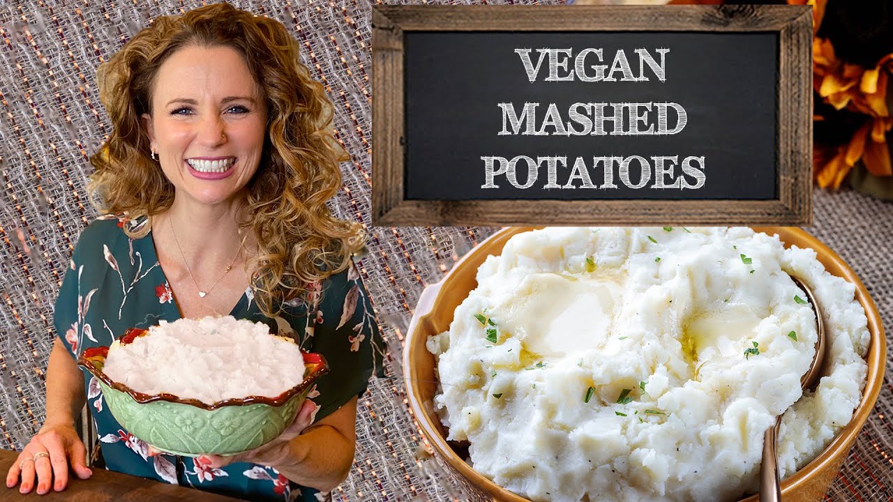 Perfect Vegan Mashed Potatoes!