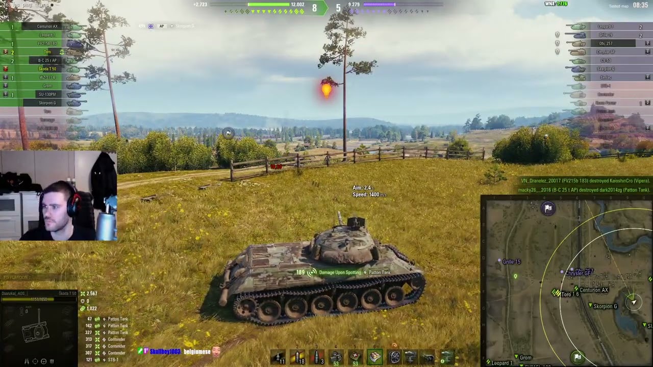 World of tanks: Skoda T50 Wicked game