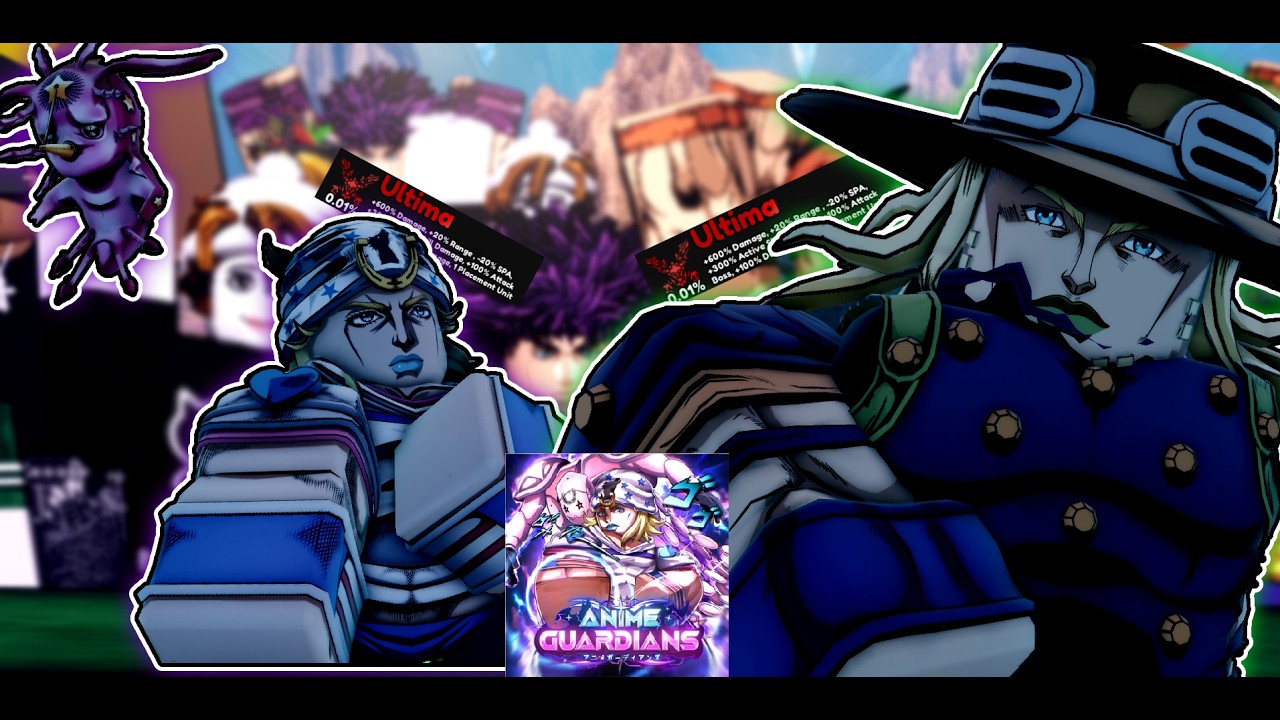 THEY FORGOT TO BALANCE JOHNNY JOESTAR IN ANIME GUARDIANS!!