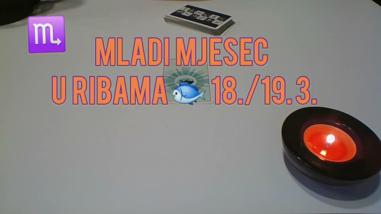 💫 🌚 MLAD MJESEC U RIBAMA 18./19. #mart - #skorpija #skorpion #škorpija  💫