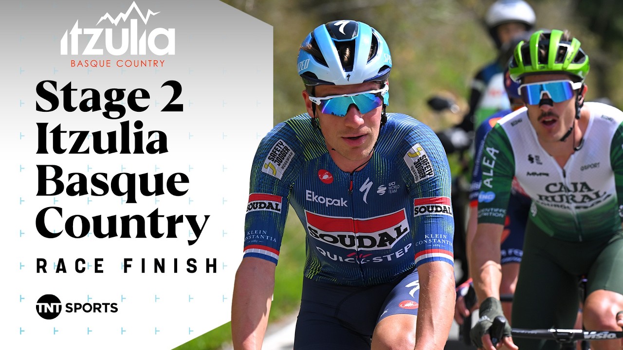 SENSATIONAL RIDE! 🔥 | Men's Stage 2 2026 Itzulia Basque Country Final KM's | TNT Sports Cycling