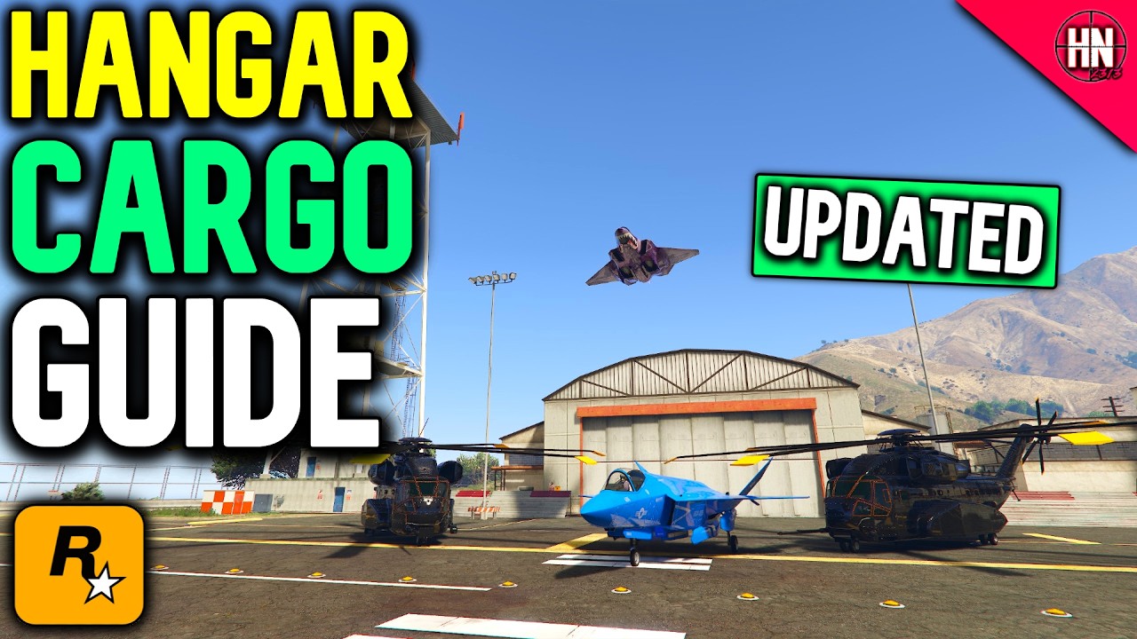 The ULTIMATE Hangar Cargo GUIDE In GTA Online