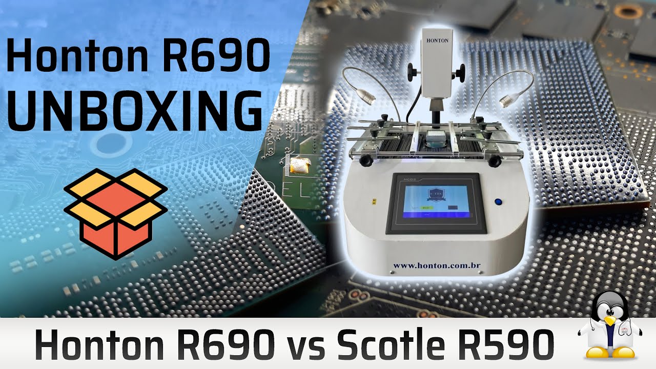Unboxing Honton R690 + comparativo R690 vs R590