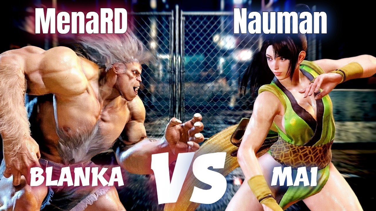 SF6 🔥 MenaRD (Blanka) Vs Nauman (Mai) 🔥 Street Fighter 6