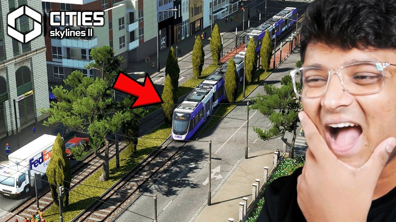 Building a TRAM in my CIty (Cities Skylines 2)