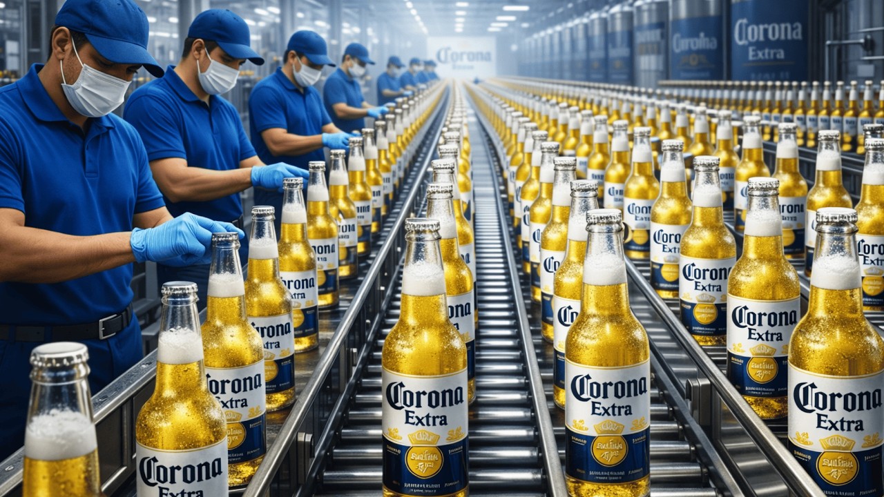CÓMO se HACE la CERVEZA en GRANDES FÁBRICAS 🍺 | Mega Fábricas